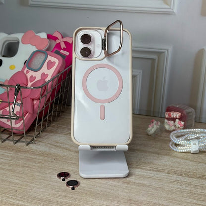 Combo MagSafe rosa IPH 16 PLUS