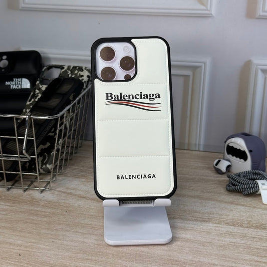 Balenciaga blanco IPH 16 PRO MAX