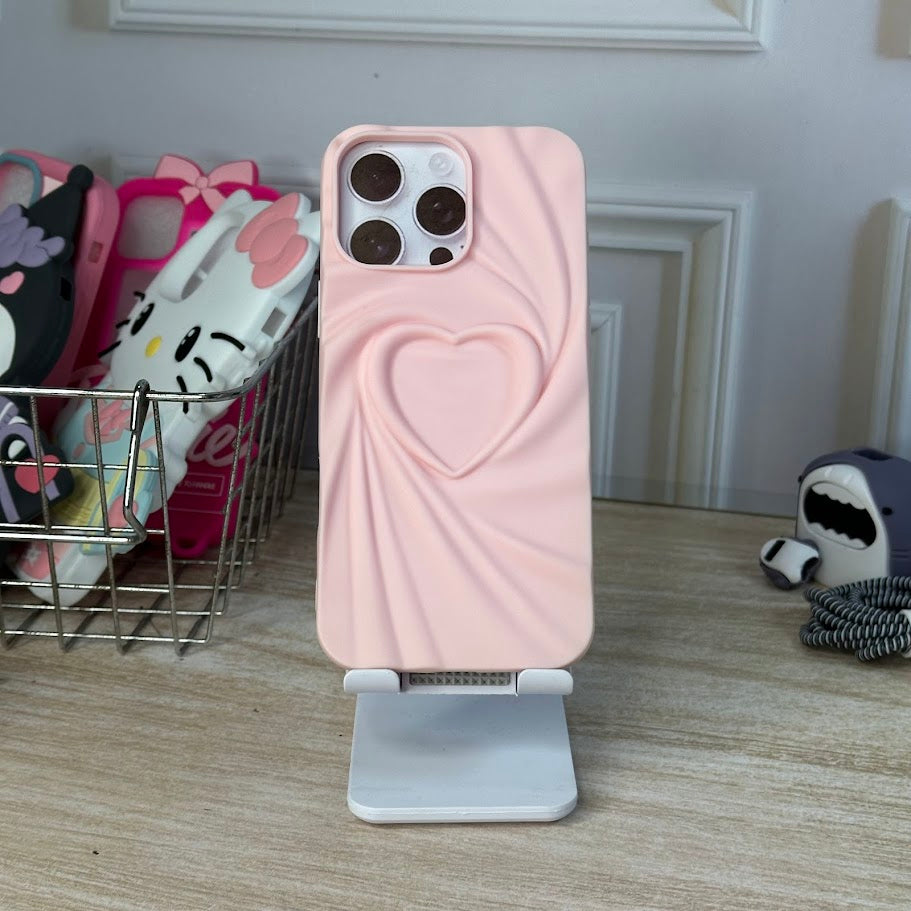 Heart rosa IPH 16 PRO MAX