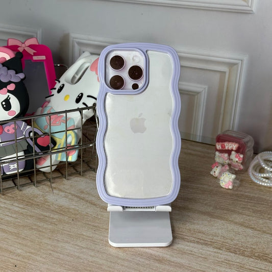 Case nube lila iph 15 pro max