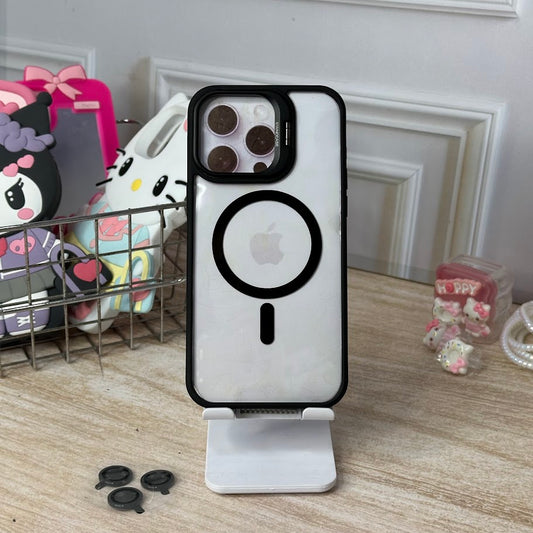 Combo MagSafe negro iph 15 pro Max