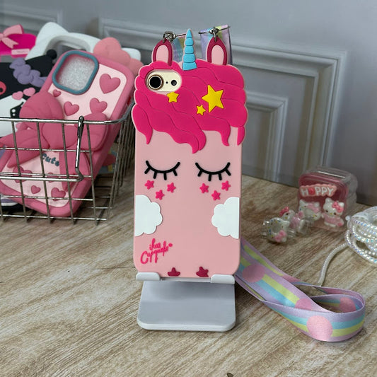 Unicornio 3D  IPH 7/8 Y SE