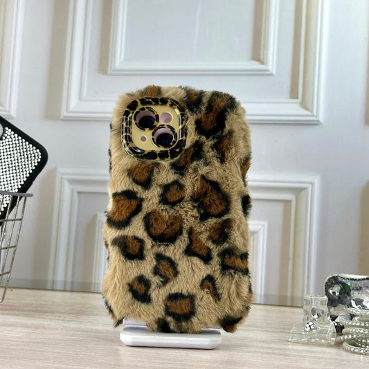 Animal print peluche IPH 13/14