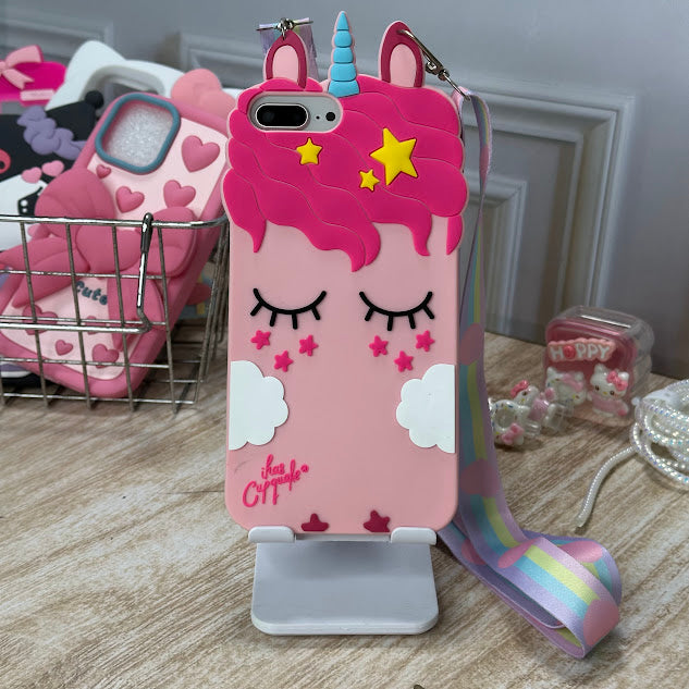 Unicornio 3D IPH 7/8 PLUS