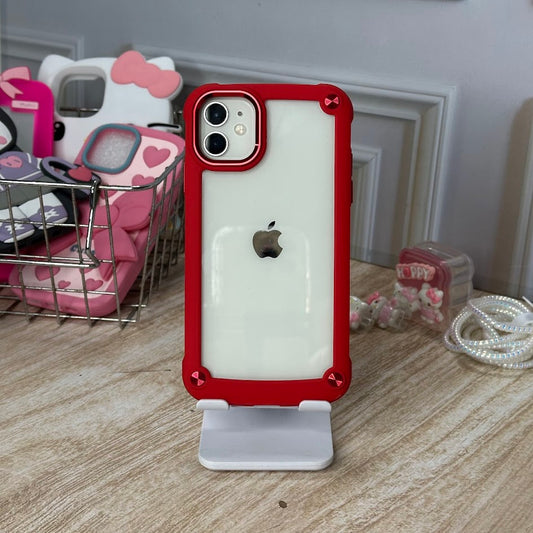 Case bunker rojo IPH 11