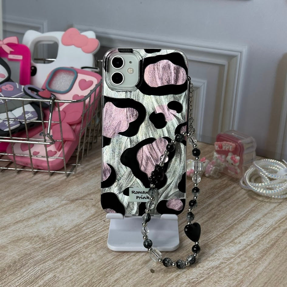 Leopardo romantic + STRAP IPH 11