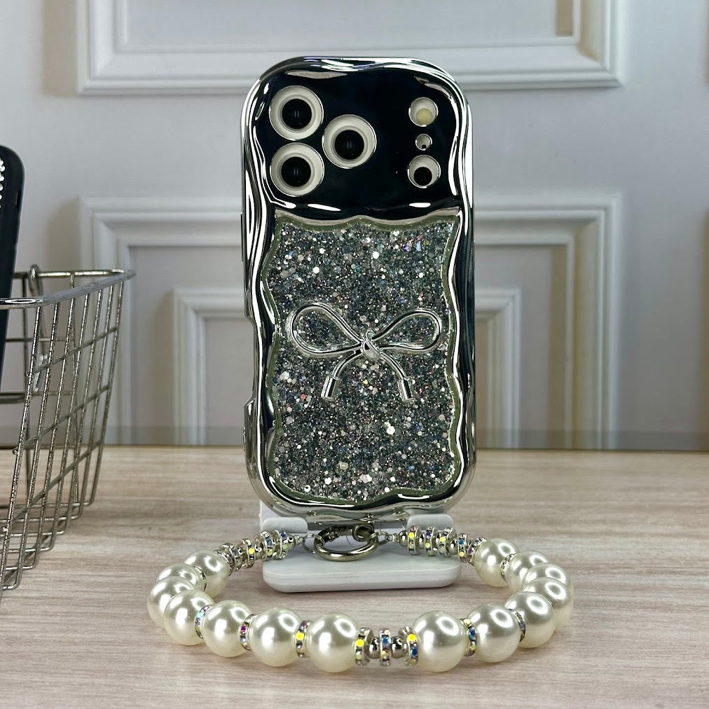 Glitter plata con strap IPH 17 PRO