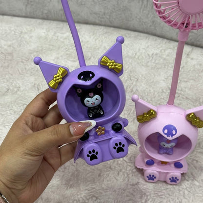 Lampara y abanico de kuromi Accesorios