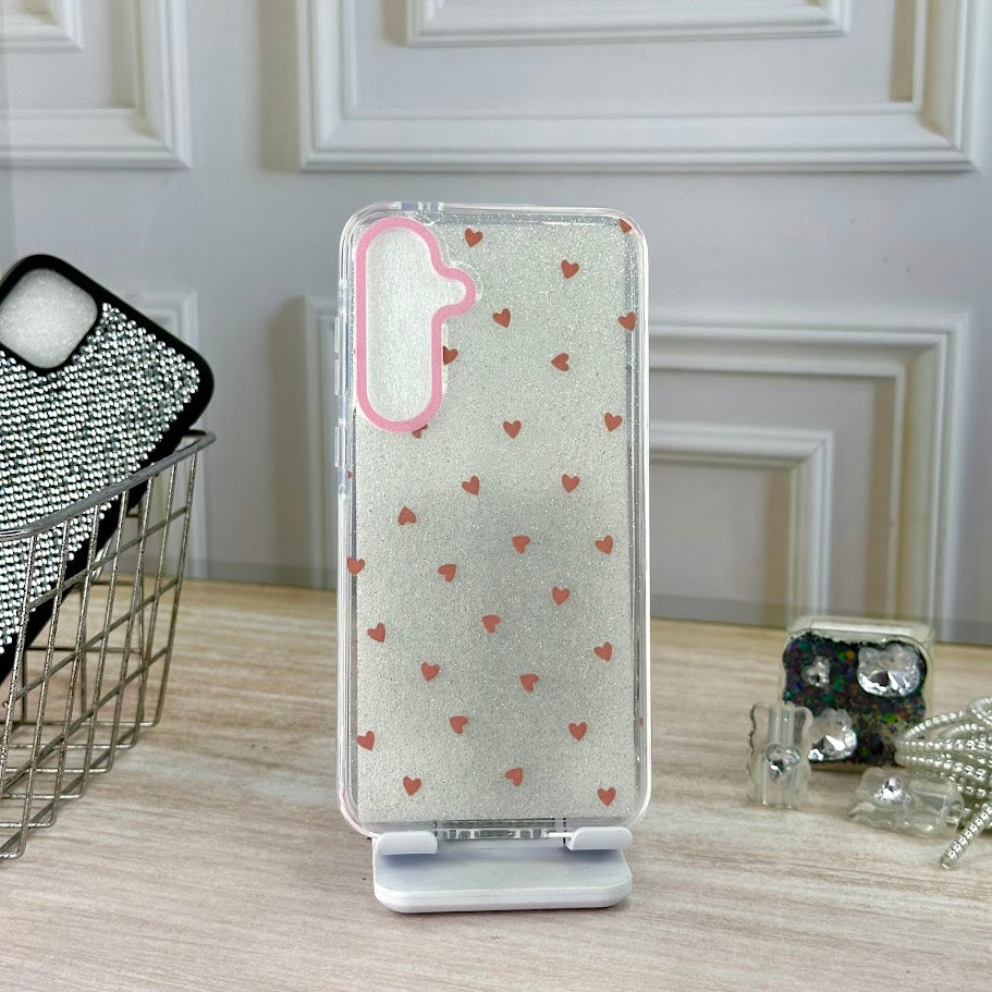 GLITTER CORAZONES SM A55
