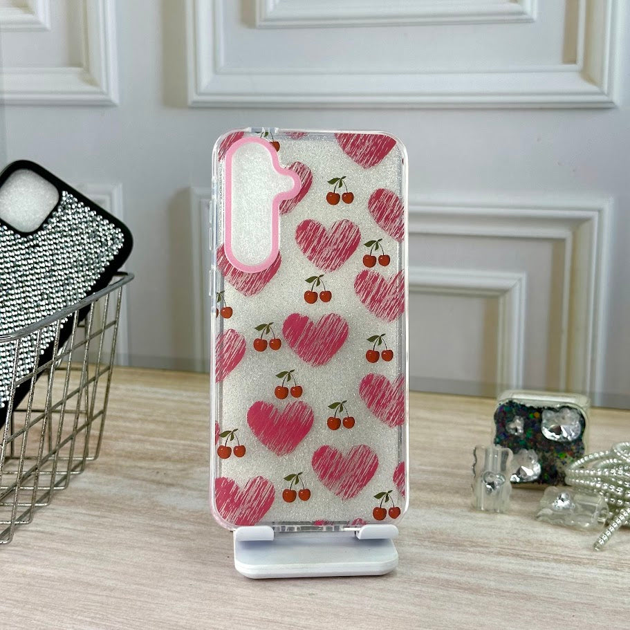 GLITTER CORA Y CEREZAS SM A55