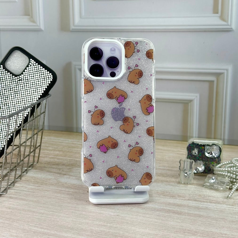 GLITTER CAPIBARA IPH 16 PRO MAX