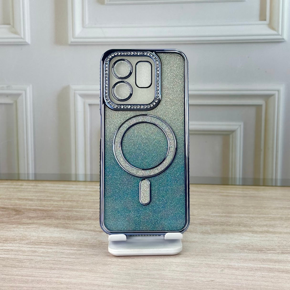 GLITTER MAGSAFE AZUL INIFNIX HOT 50i
