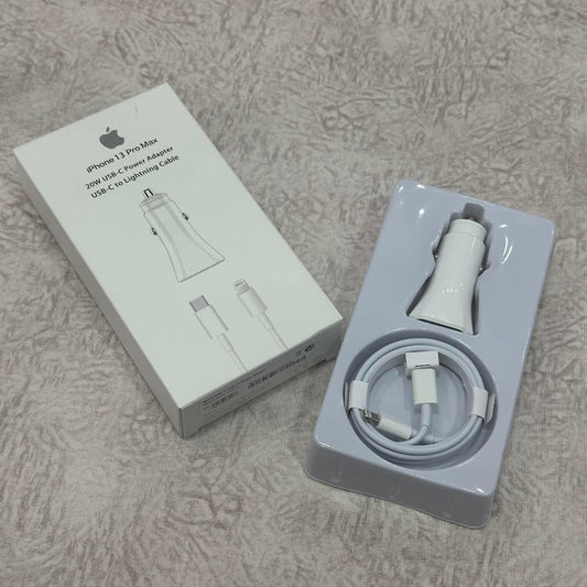Cargador de carro 20w apple