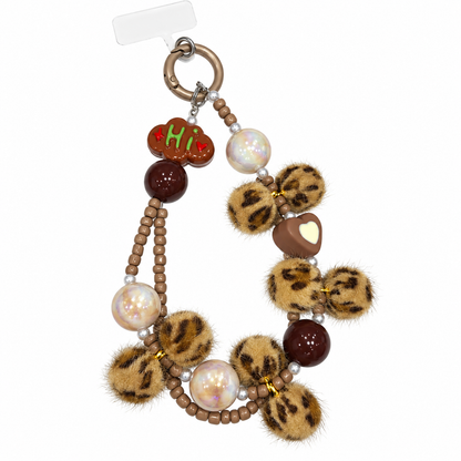 CASE LEOPARDO CON STRAP IPH 16/17