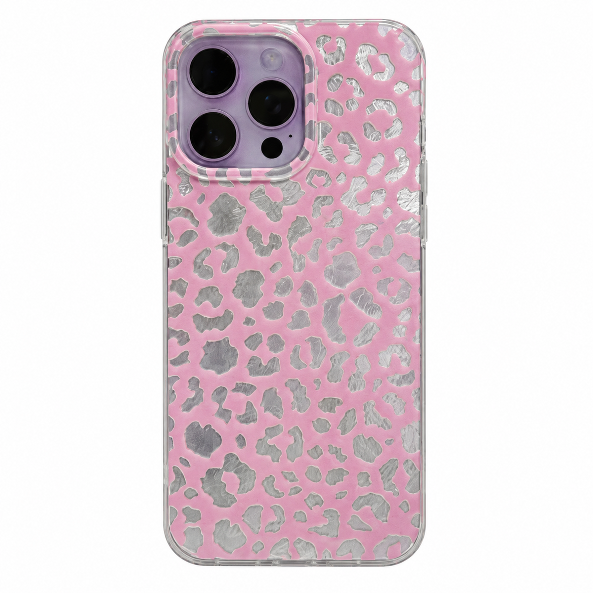 CASE LEOPARDO PINK UOH 15 PRO MAX