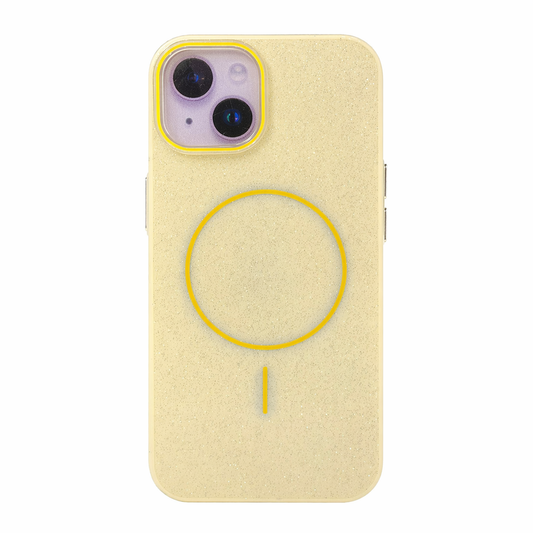 CASE MAGSAFE BRILLANTE AMARILLO IPH 13/14